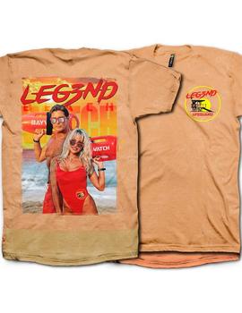Camiseta Leg3nd Baywatch naranja