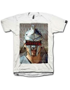 Camiseta Leg3nd Gladiator blanca