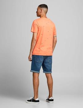 Camiseta Jack-Jones Playa naranja