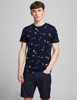 Camiseta Jack-Jones Playa marina