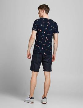 Camiseta Jack-Jones Playa marina