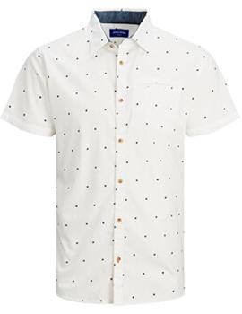 Camisa Jack&Jones Solar blanca m/c