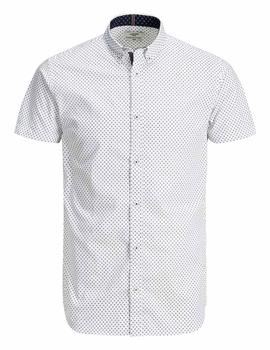 Camisa Jack&Jones Blamarcel m/c blanca