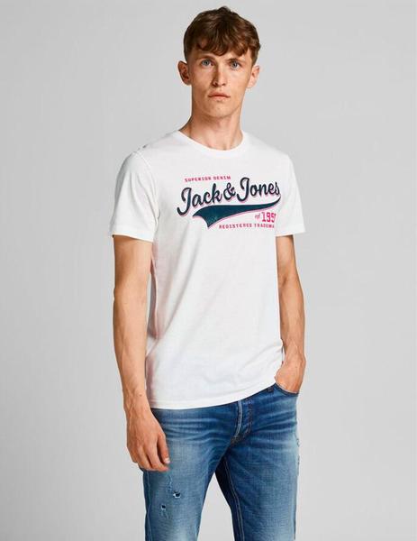 Camiseta Jack-Jones blanca