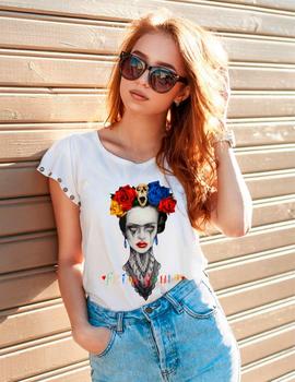 Camiseta La Sal Frida Oversize blanca