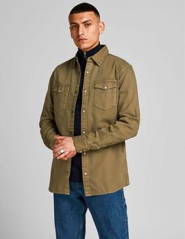 Camisa Jack-Jones Sheridan militar