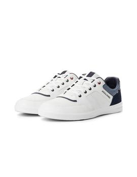 Zapatillas Jack-Jones Newington loneta blanca