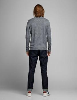 Jersey Jack-Jones Basic Redondo mezclilla