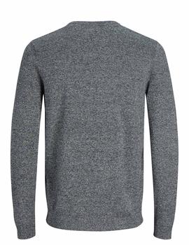 Jersey Jack-Jones Basic Redondo mezclilla