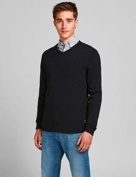 Jersey Jack-Jones Basic Pico negro