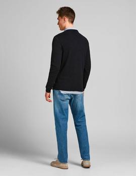 Jersey Jack-Jones Basic Pico negro