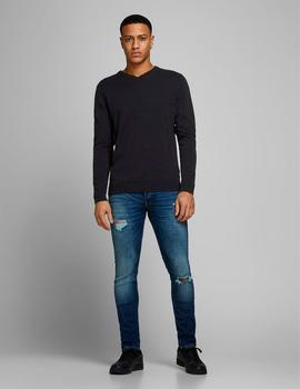 Jersey Jack-Jones Basic Pico negro