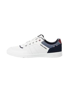 Zapatillas Jack-Jones Newington loneta blanca