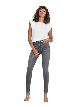 Camiseta only jen hombrera blanca