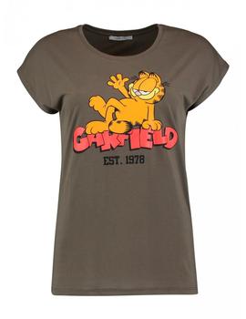 Camiseta Hailys Garfield verde