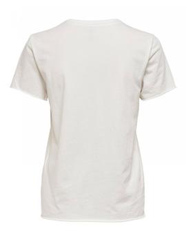 Camiseta Only Lucy blanca