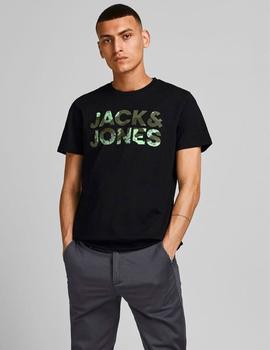 Camiseta Jack-Jones Soldier negra