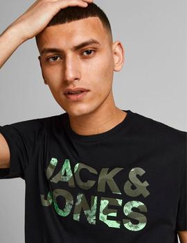 Camiseta Jack-Jones Soldier negra