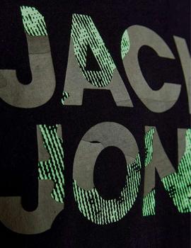 Camiseta Jack-Jones Soldier negra