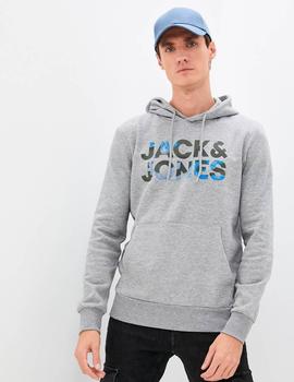 Sudadera Jack-Jones Soldier gris