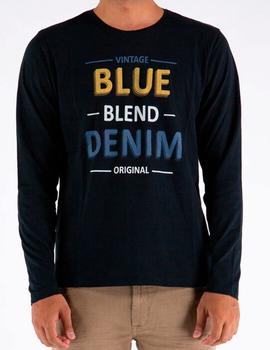 Camiseta Blend Blue negra