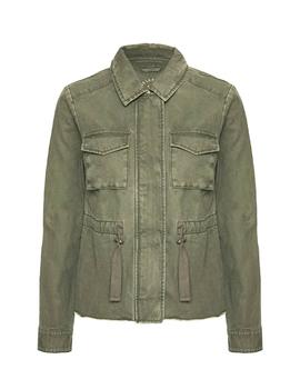 chaqueta only favourite safari verde