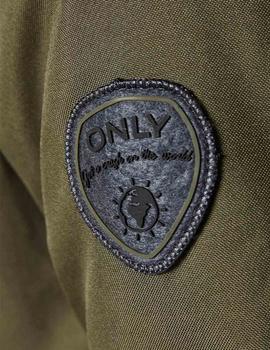 Parka Only Iris verde