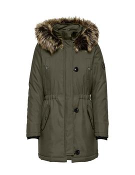 Parka Only Iris verde