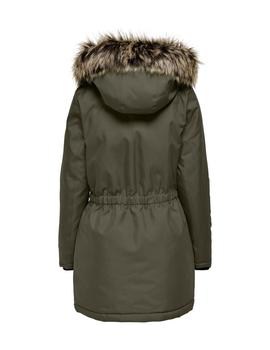 Parka Only Iris verde