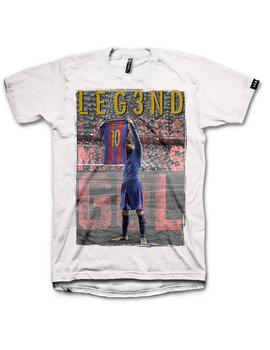 Camiseta Leg3nd Messias blanca