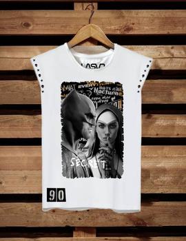 Camiseta La Sal Secret  blanca