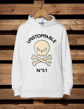 Sudadera La Sal Unstoppable Chico blanca