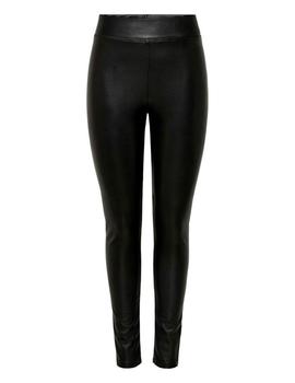 Pantalon Only Super-star encerado negro