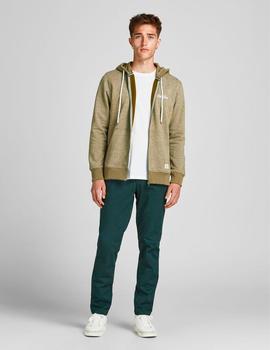 Chaqueta Jack-Jones Tons verde cremallera