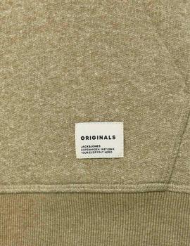 Chaqueta Jack-Jones Tons verde cremallera