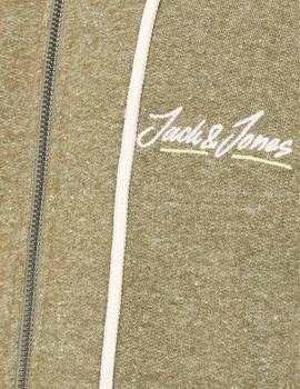 Chaqueta Jack-Jones Tons verde cremallera