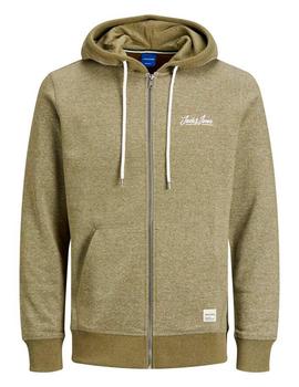 Chaqueta Jack-Jones Tons verde cremallera