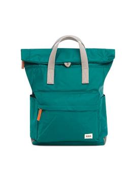 Mochila Roka Canfield B Small teal recycled