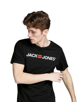 Camiseta Jack&Jones Corp Logo negra