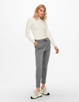 Pantalon Only Poptrash gris melange