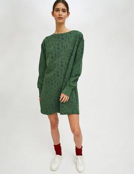 Vestido Compañia Pasta verde