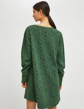 Vestido Compañia Pasta verde