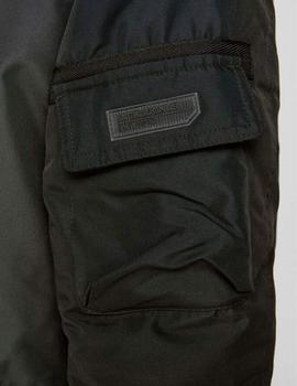 Parka Jack-Jones Globe negra