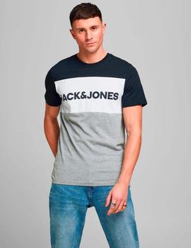 Camiseta Jack-Jones Logo marina