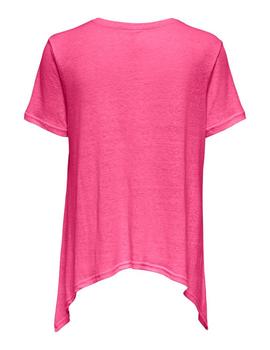 Camiseta Only Tea rosa