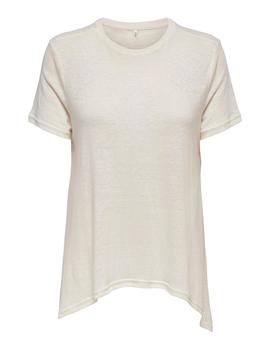 Camiseta Only Tea beige