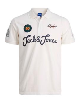 Polo Jack&Jones France blanco