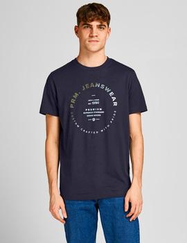 Camiseta Jack&Jones Bludamian marina