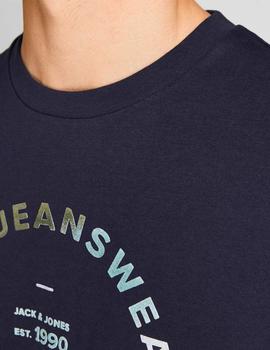 Camiseta Jack-Jones Bludamian marina