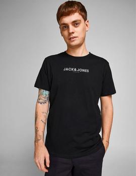 Camiseta Jack&Jones Blabooster negra